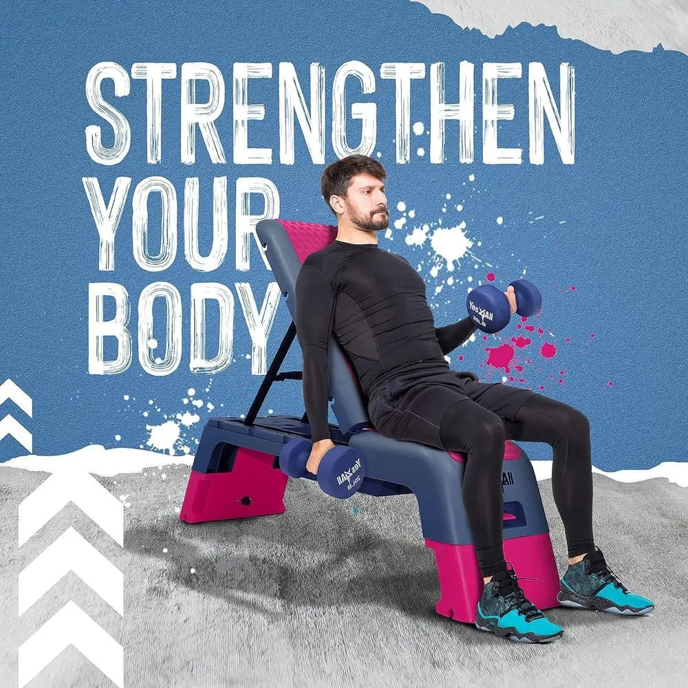 Multifunctional Aerobic Deck Fitness Station With Plyometrics Box