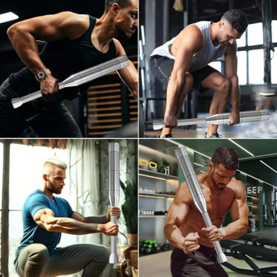 NONE Adjustable Macebell 6-in-1 Premium Steel Indian Club