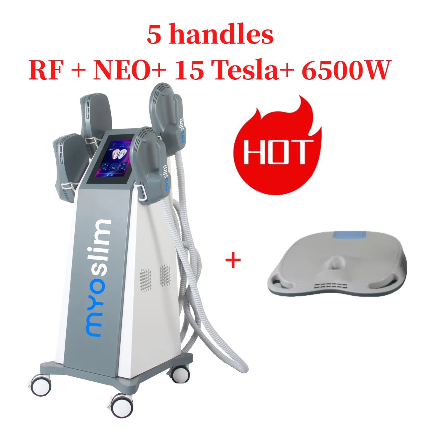 MYoslim Sculpt Machine 6500W EMS RF Fat Burning Muscle Stimulation