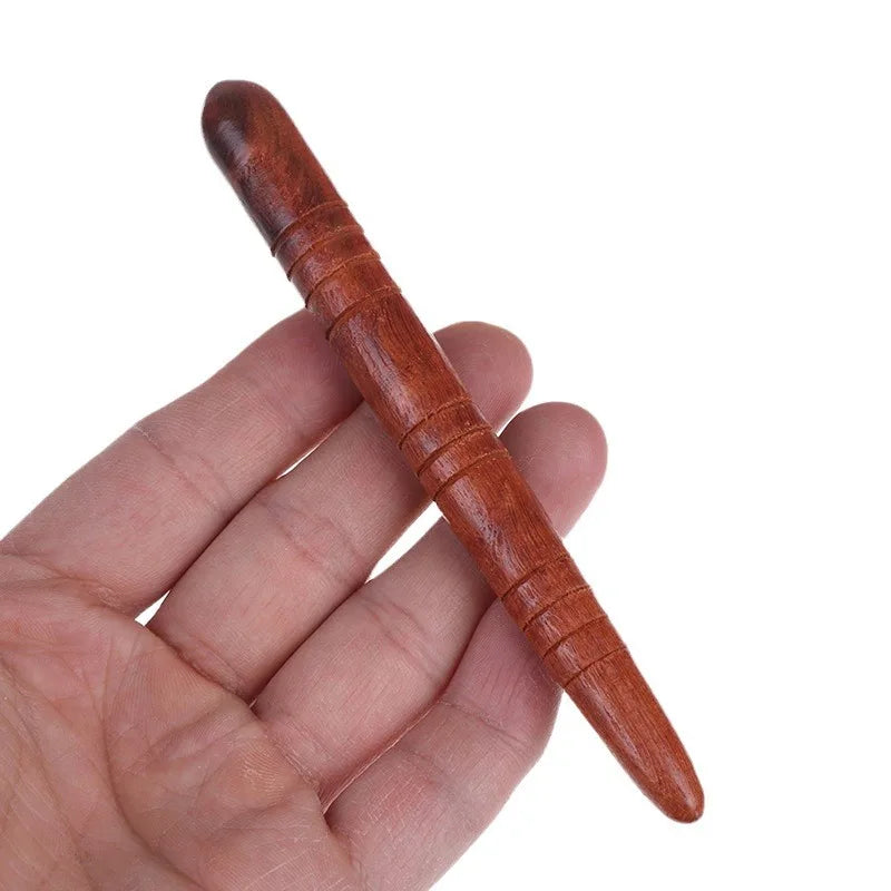 Wooden Acupoint Dial Massage Stick Meridian Pen Foot Sole Tool