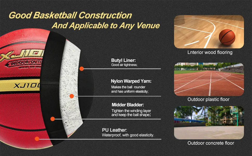 Molten XJ1000 Indoor Outdoor Wear Resistant Basketball