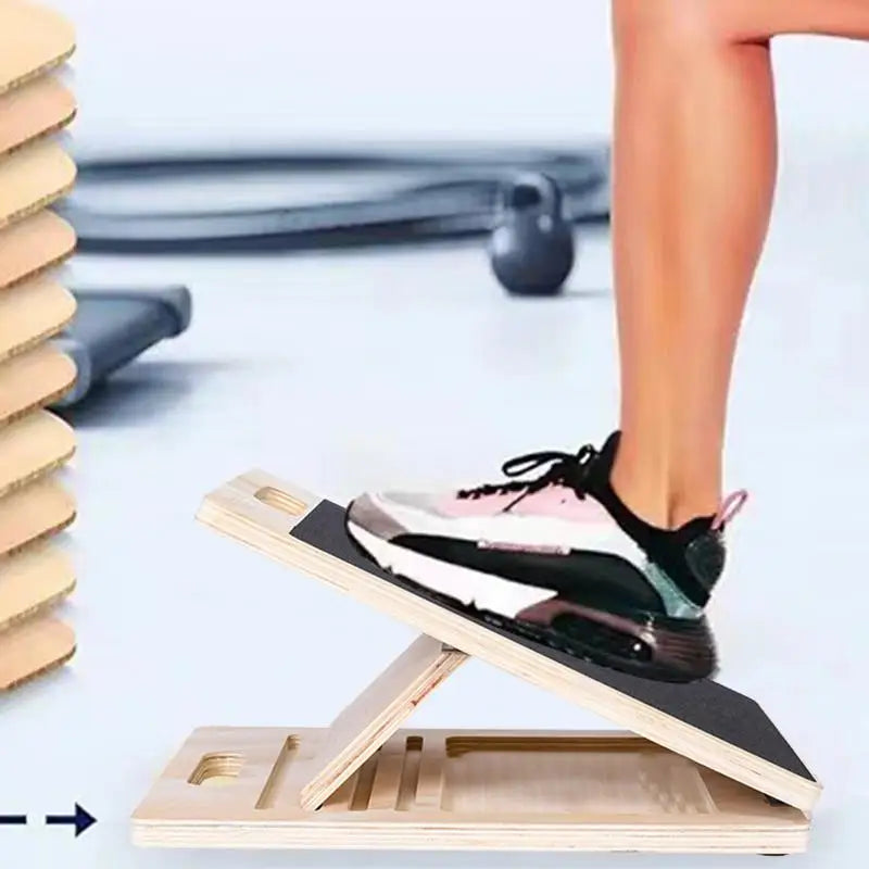 Portable Leg Stretch Board Slant Stretcher For Home Gym