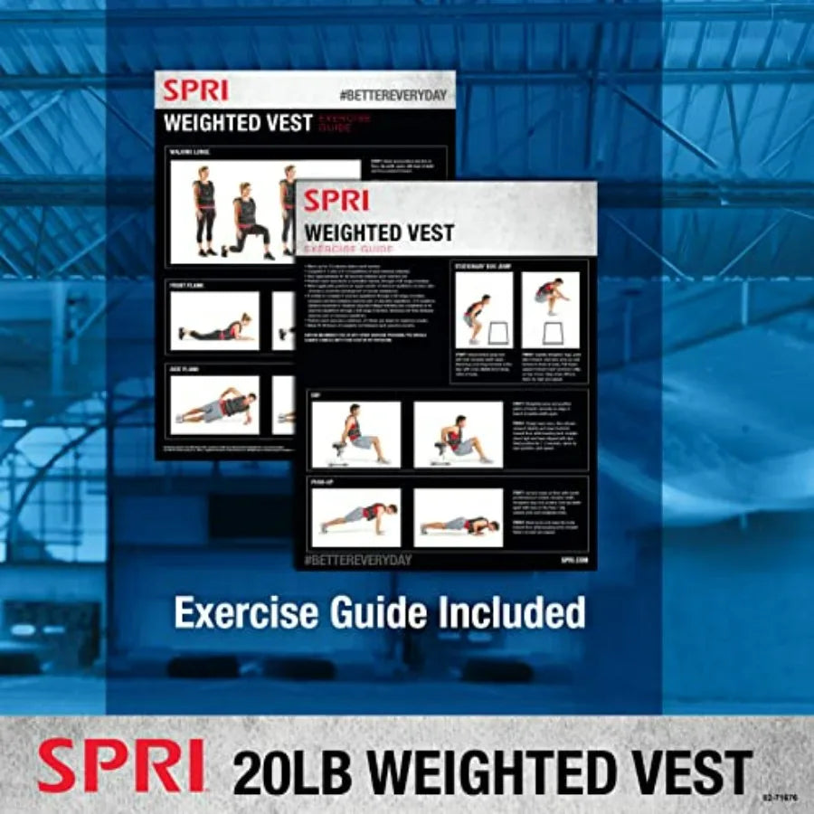 LISM Weighted Vest for Running and Training with Adjustable 2lb Bags