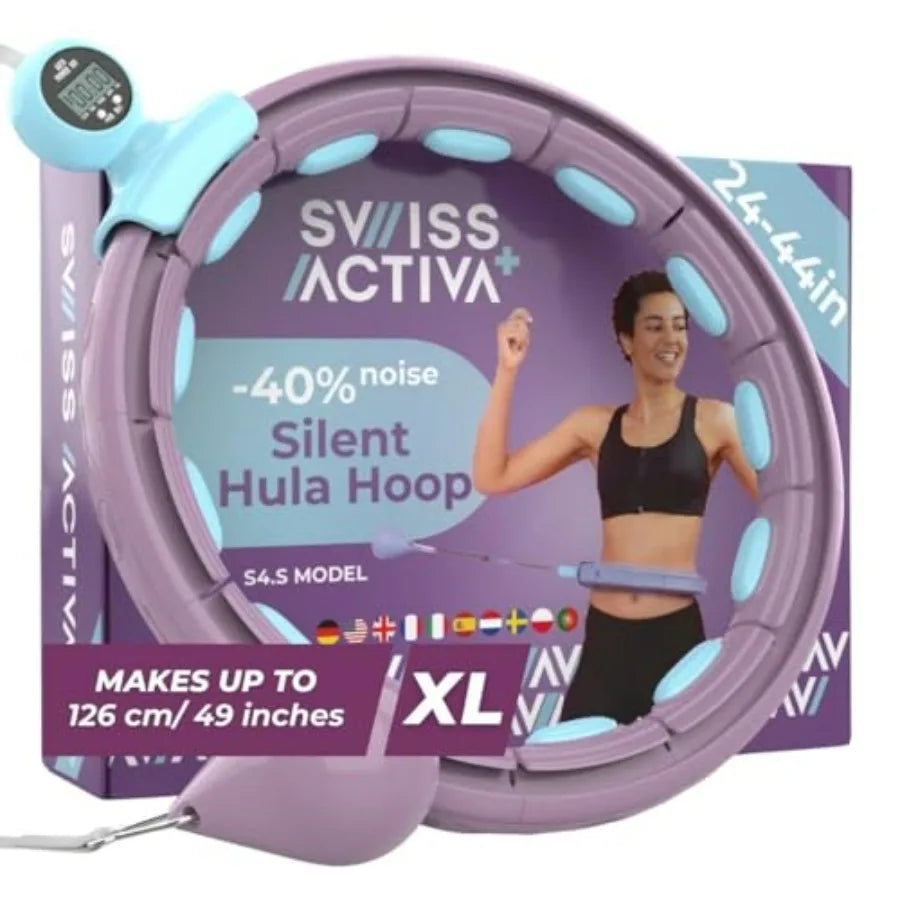 LISM S4S Smart Hula Hoop Bundle With Waist Trimmer