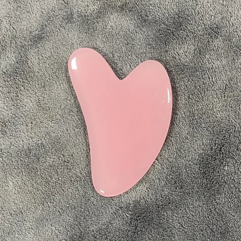 Heart Shape Beeswax Gua Sha Facial Massager For Face
