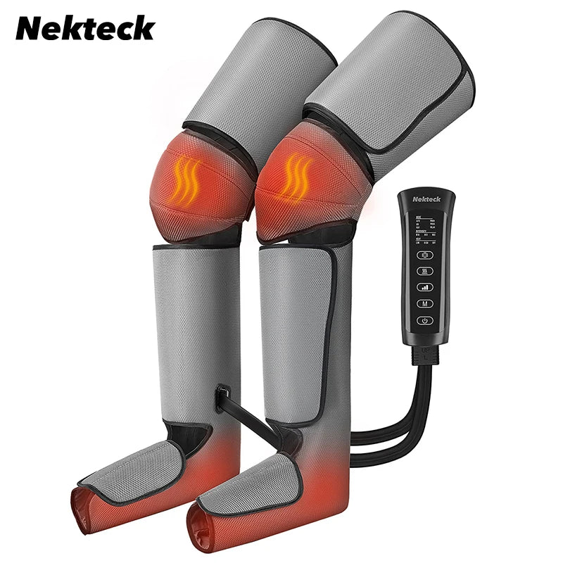Nekteck Foot Air Pressure Leg Massager Shiatsu Calf Thigh Therapy