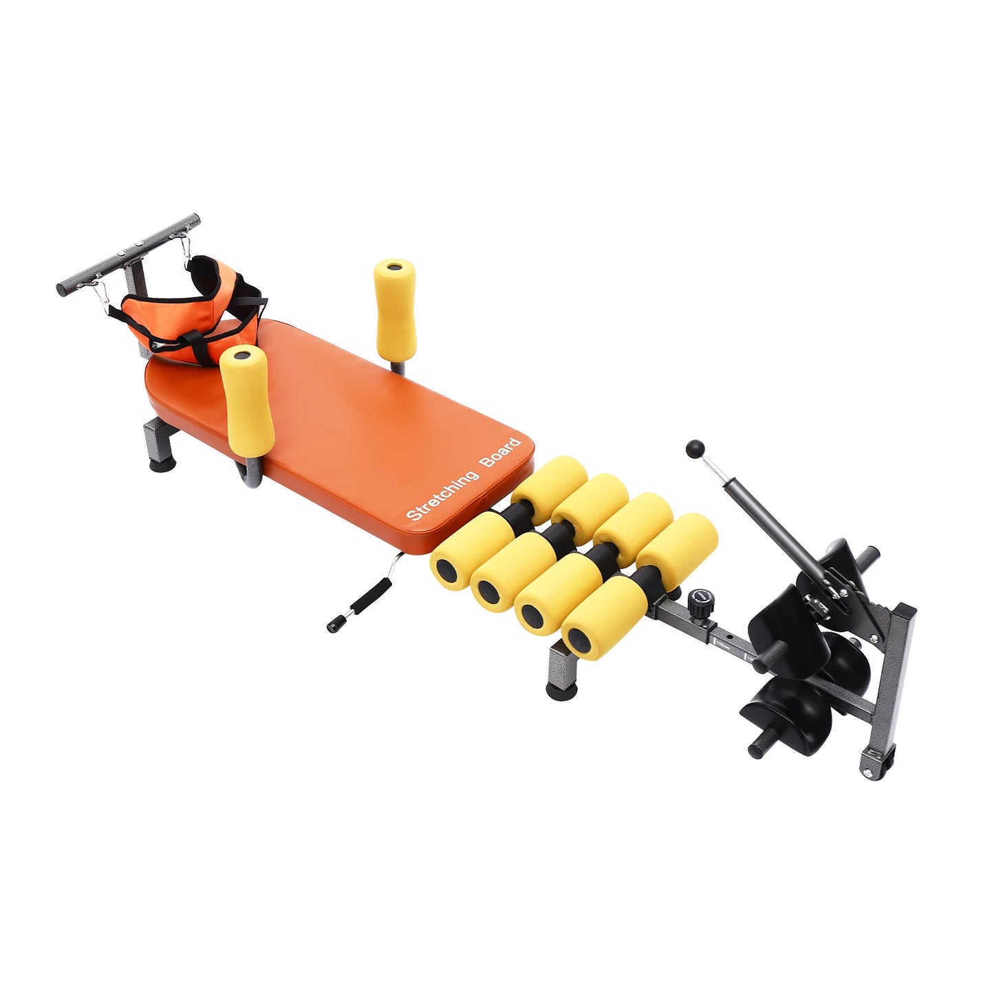 Back Adjustable Training Bench Neck Stretcher For Tension Relief Portable
