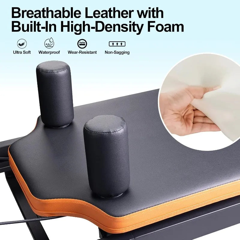 Pilates Reformer Foldable Machine For Home And Gym Workouts