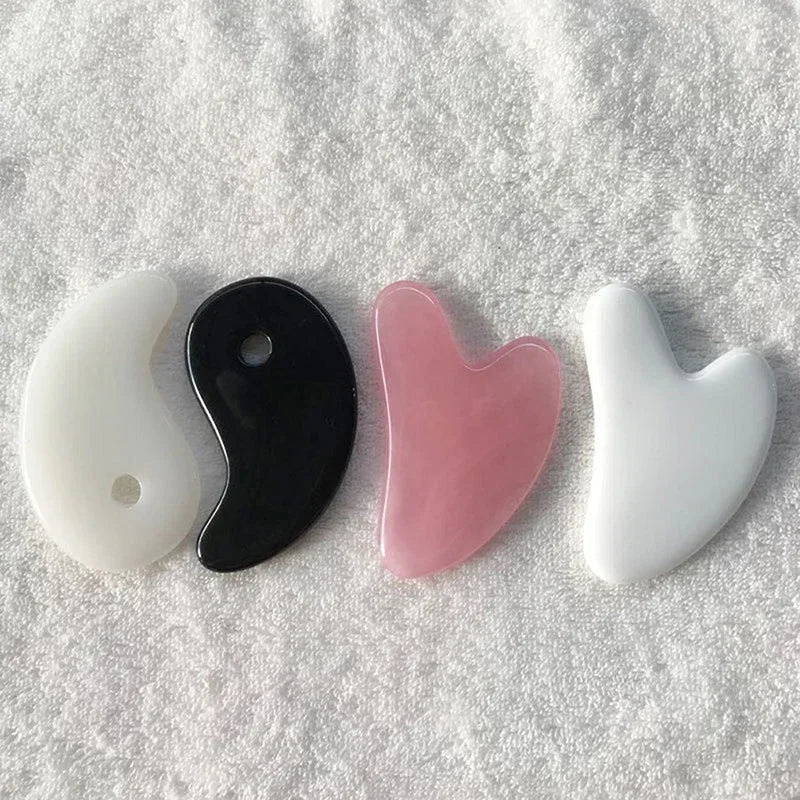 Heart Shape Beeswax Gua Sha Facial Massager For Face