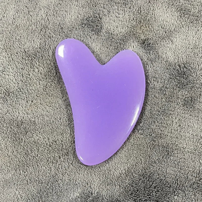 Heart Shape Beeswax Gua Sha Facial Massager For Face
