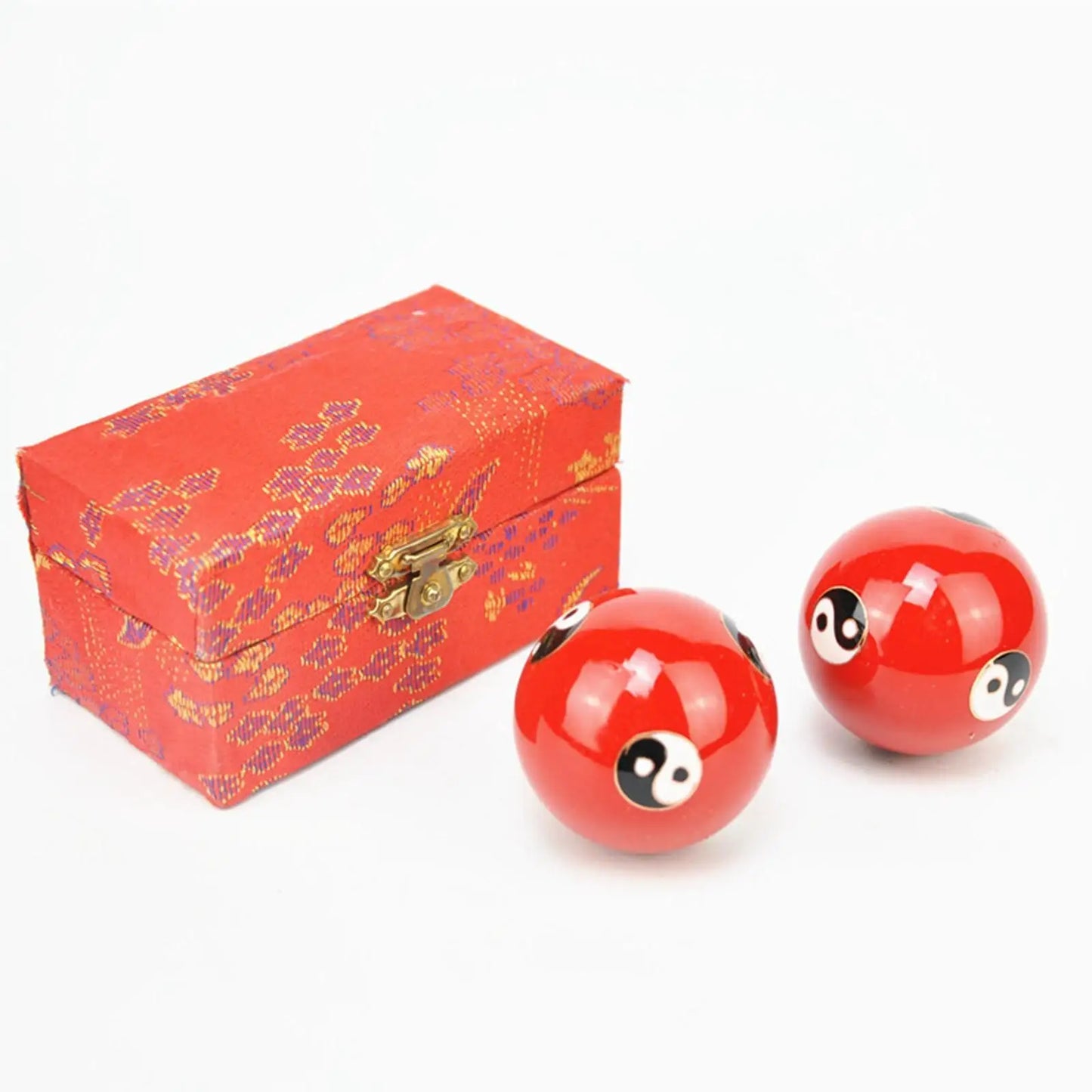 Baoding Balls Stress Relief Set With Box Chinese Health Balls