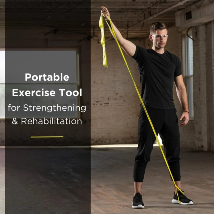 CLX Resistance Band With Loops For Full Body Home Workouts Portable Gym