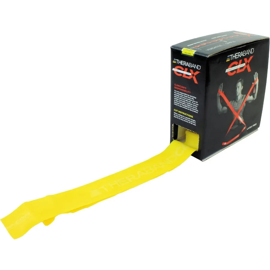 CLX Resistance Band With Loops For Full Body Home Workouts Portable Gym