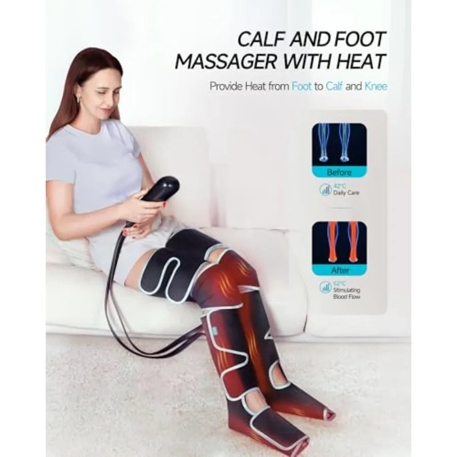 ALLJOY Leg Massager for Circulation and Pain Relief