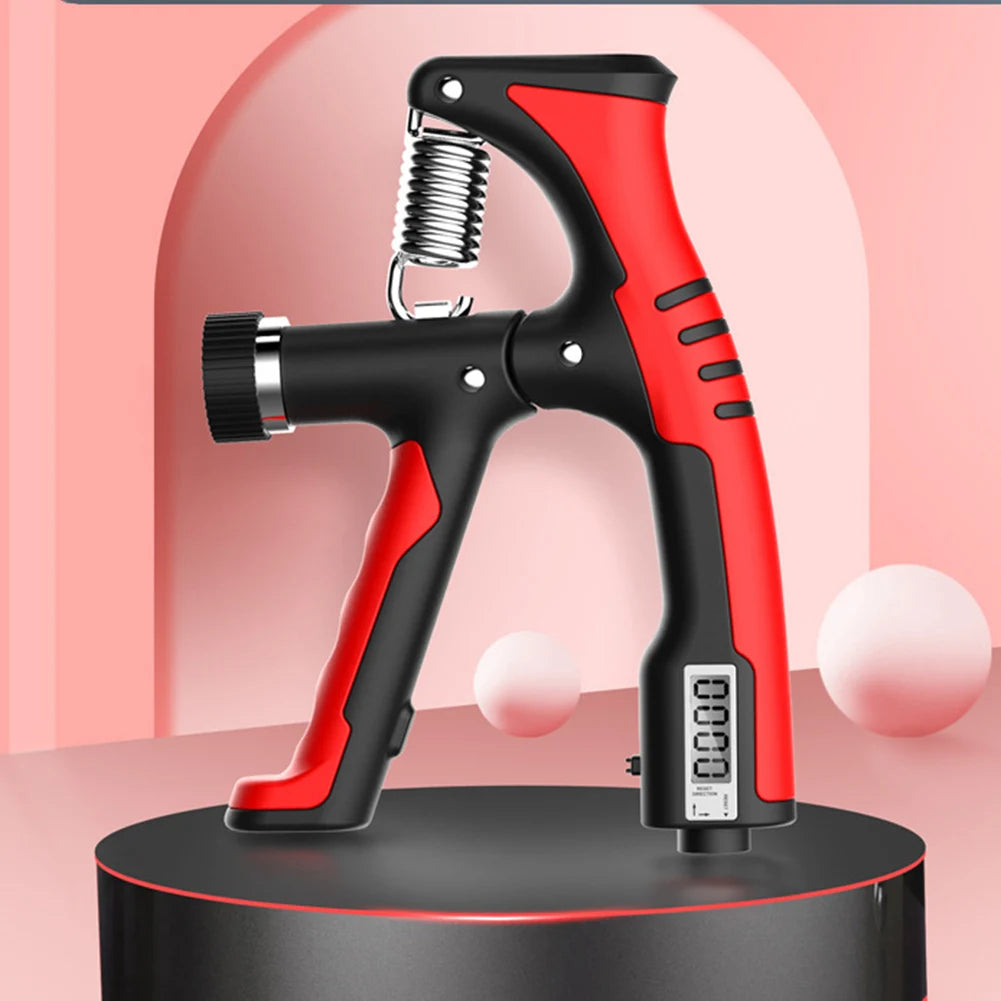 Hand Grip Strengthener With Counter Adjustable Resistance