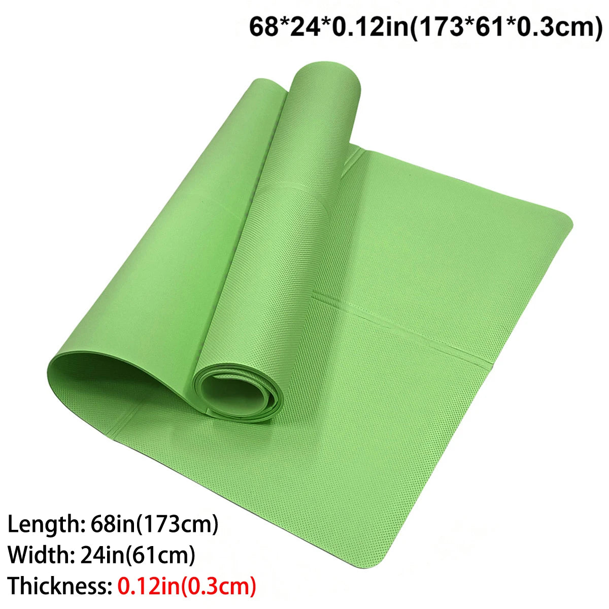 Foldable Eco Friendly Yoga Mat For Travel And Home Workouts