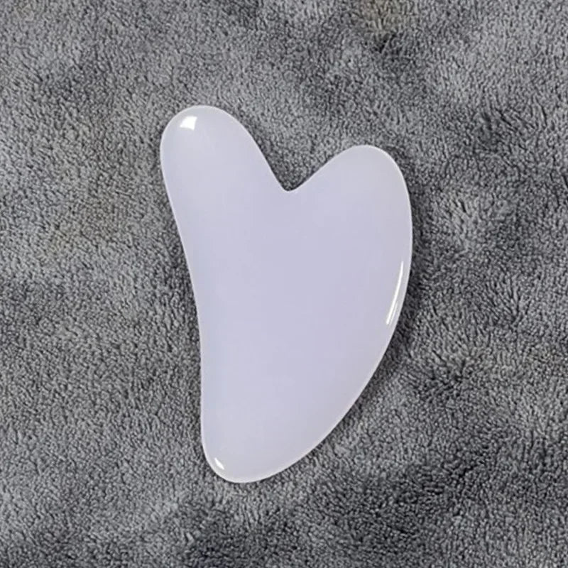 Heart Shape Beeswax Gua Sha Facial Massager For Face