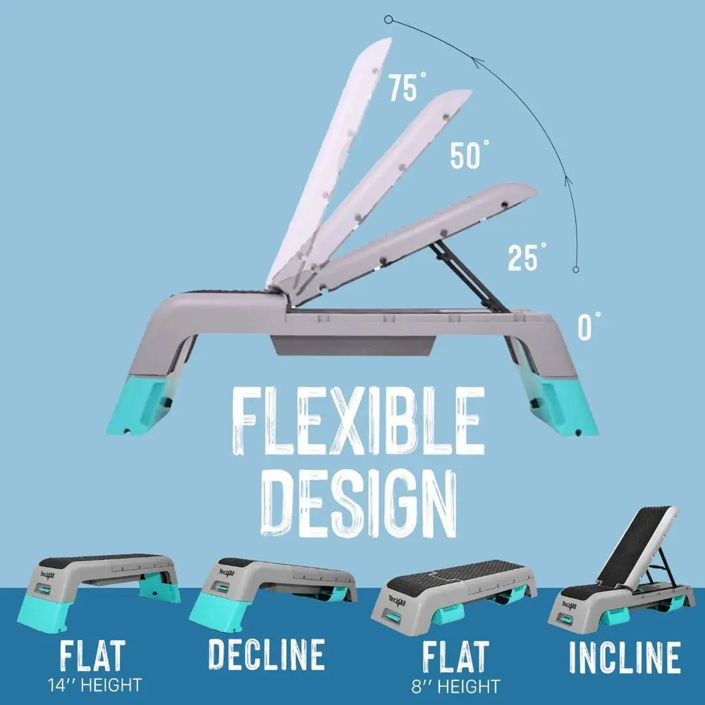 Multifunctional Aerobic Deck Fitness Station With Plyometrics Box