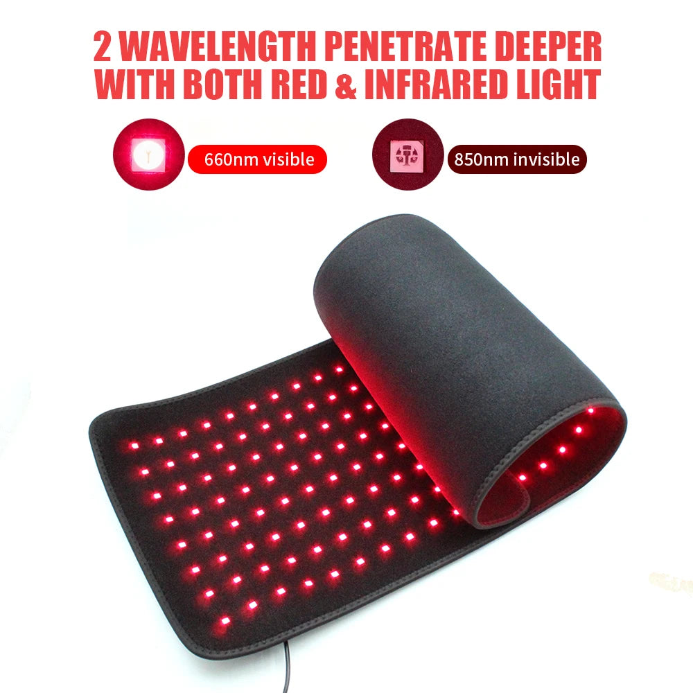 NoHign Red Light Therapy Pad 660nm 850nm Dual Chip