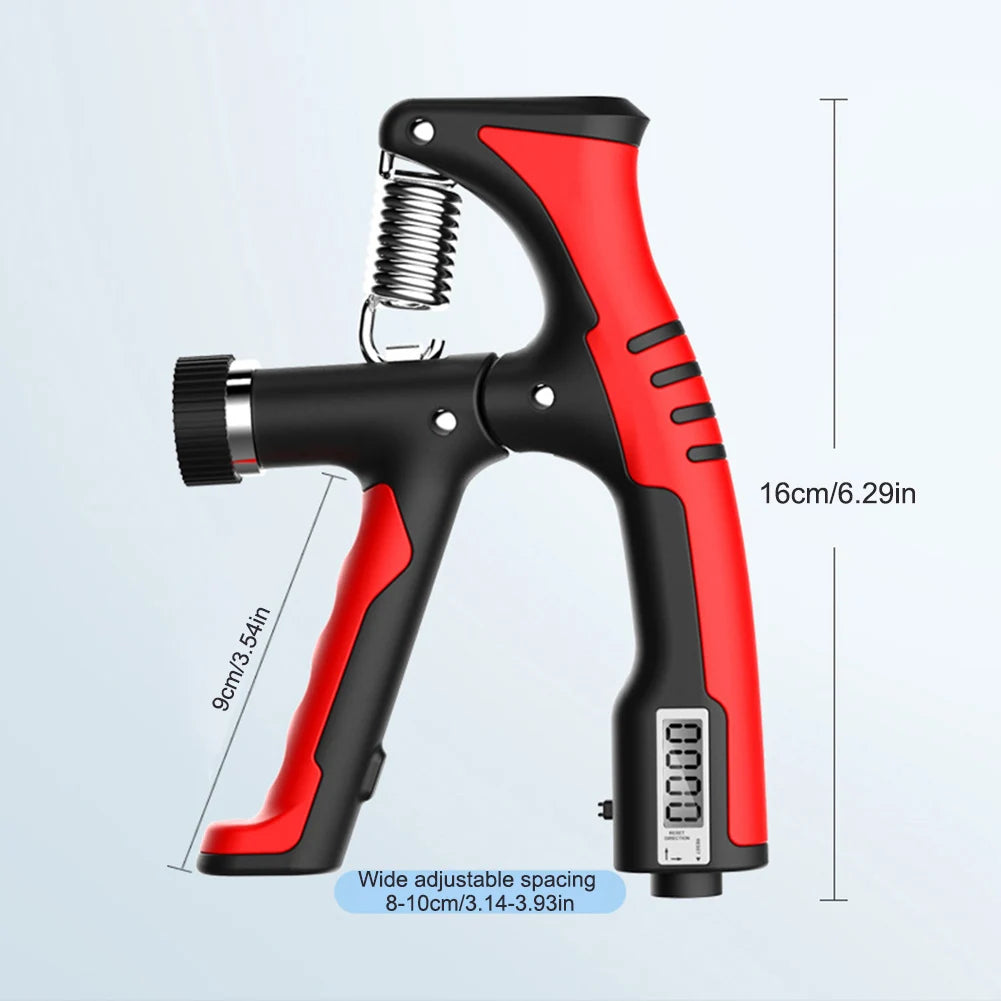 Hand Grip Strengthener With Counter Adjustable Resistance