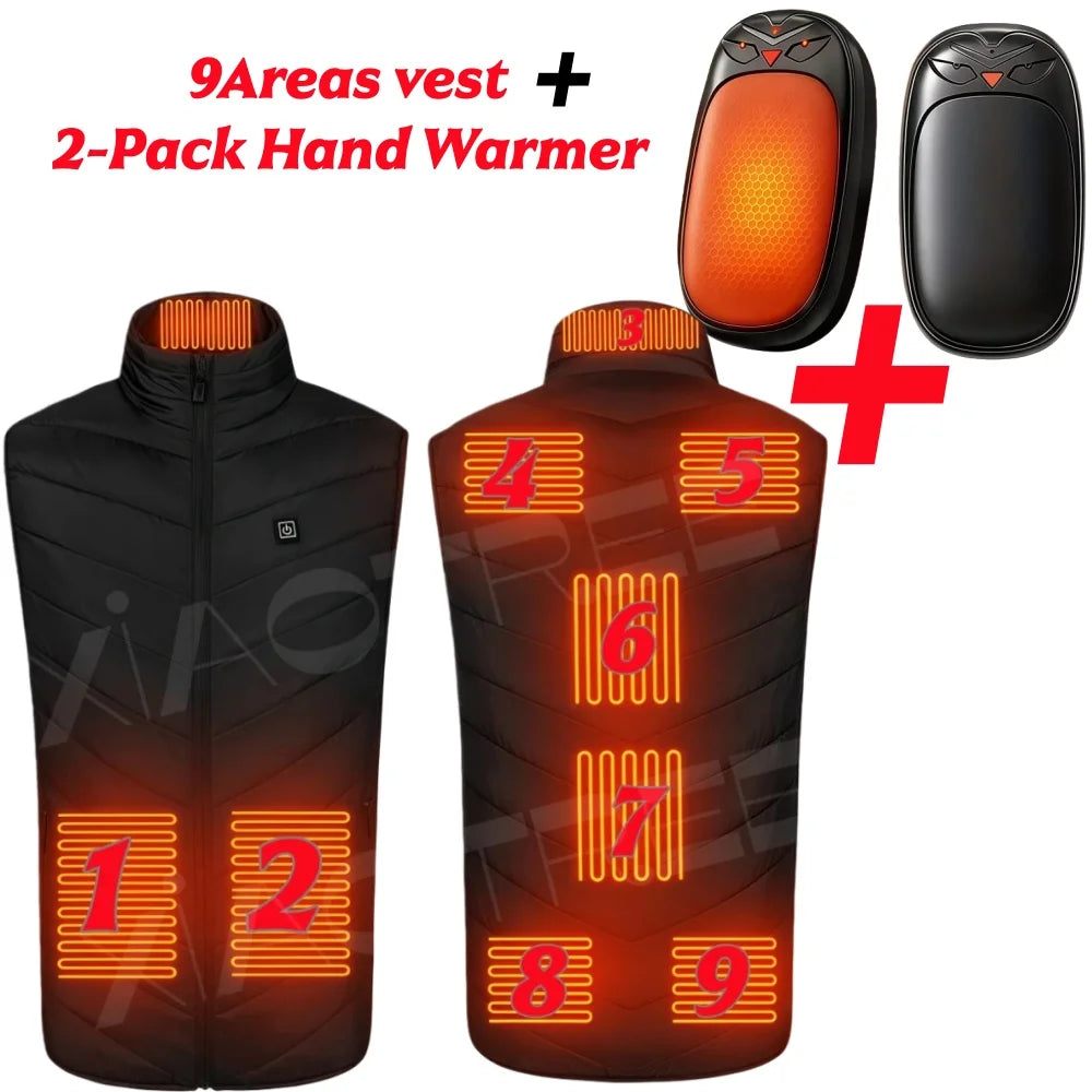 XIAOTREECN Heated Vest Thermal Jacket For Men And Women Camping
