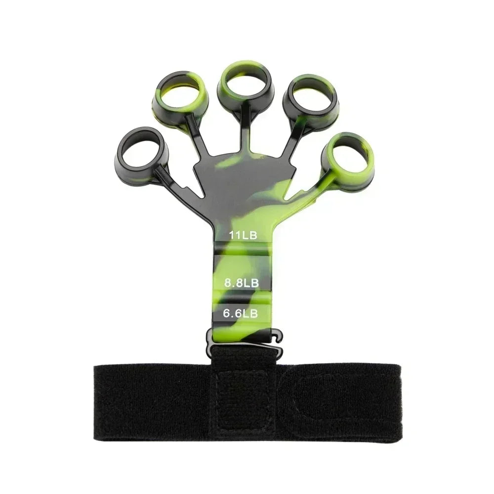 Shengmeiyu Six Resistance Finger Exerciser Hand Grip Strength Trainer