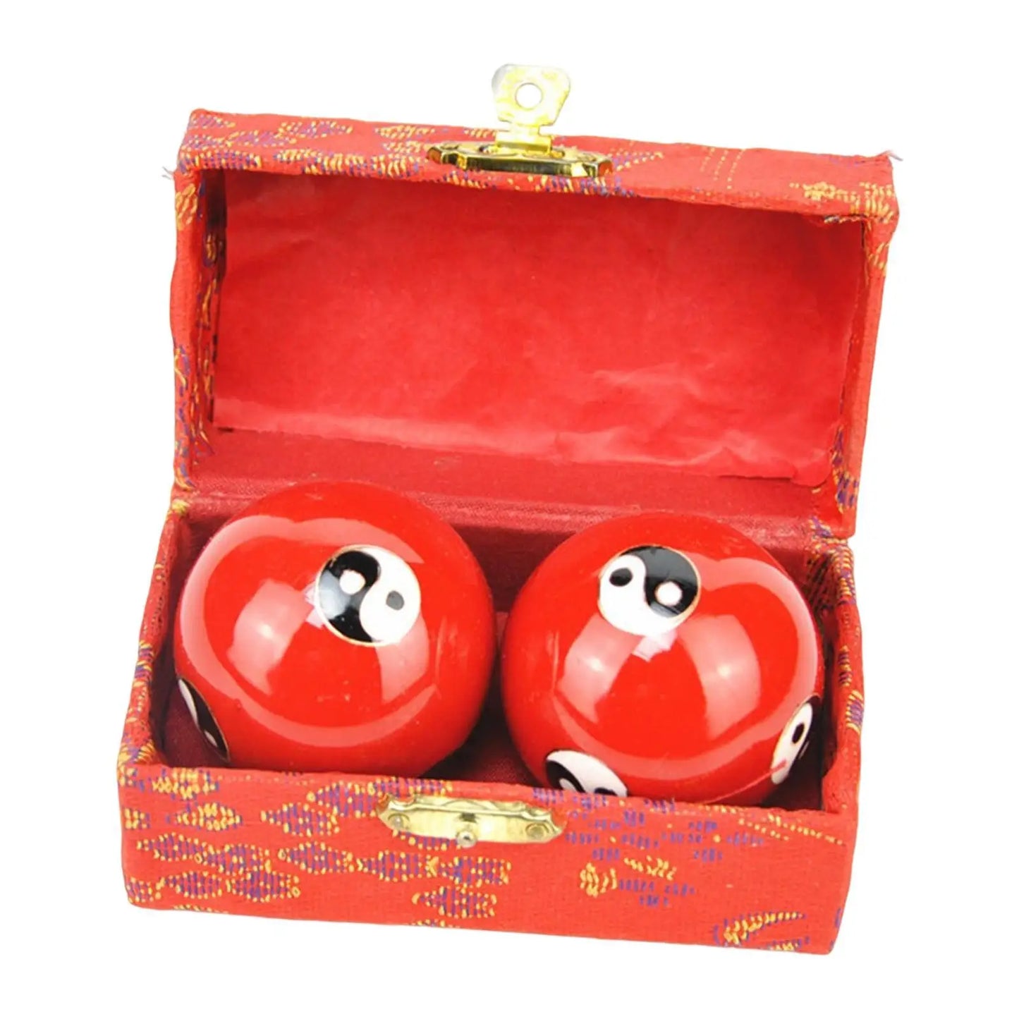 Baoding Balls Stress Relief Set With Box Chinese Health Balls