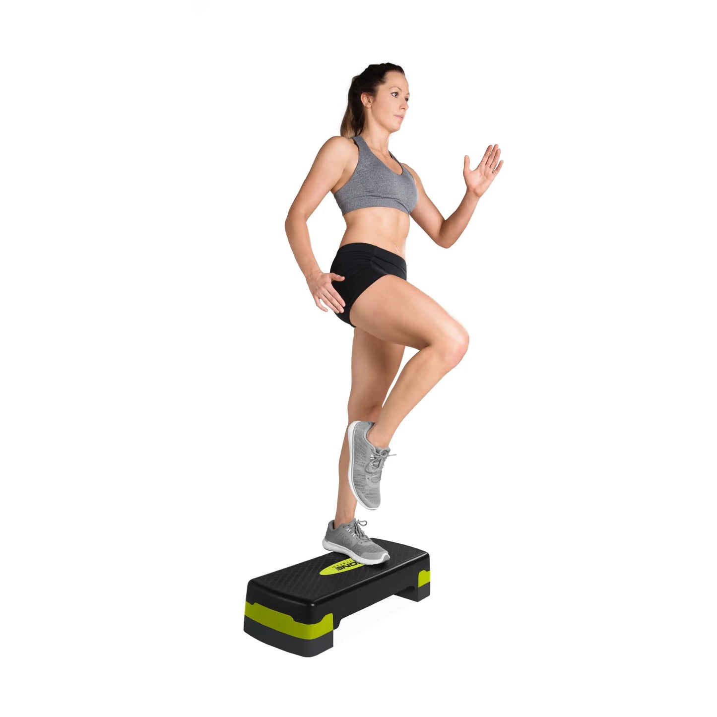 Aerobic Stepper Fitness Step Platform Non Slip Surface Cardio Training