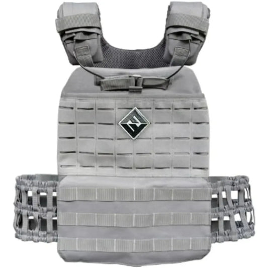 LISM Adjustable Weighted Vest With Plates For Strength Training