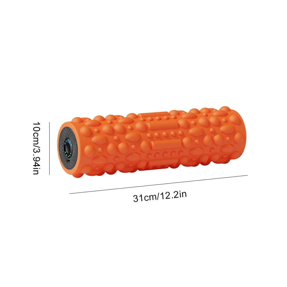 APWIKOGER Electric Vibrating Foam Roller Massage Column 5 Modes