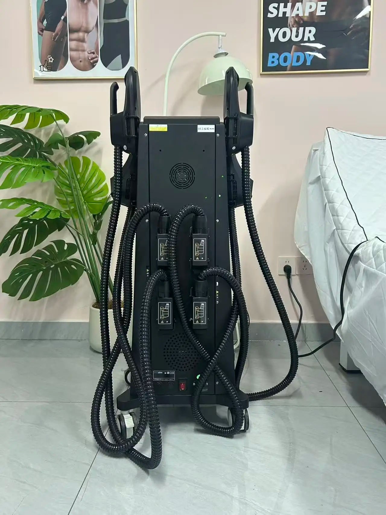 Myoslim EMS RF High Intensity Vibration Body Shaping Machine