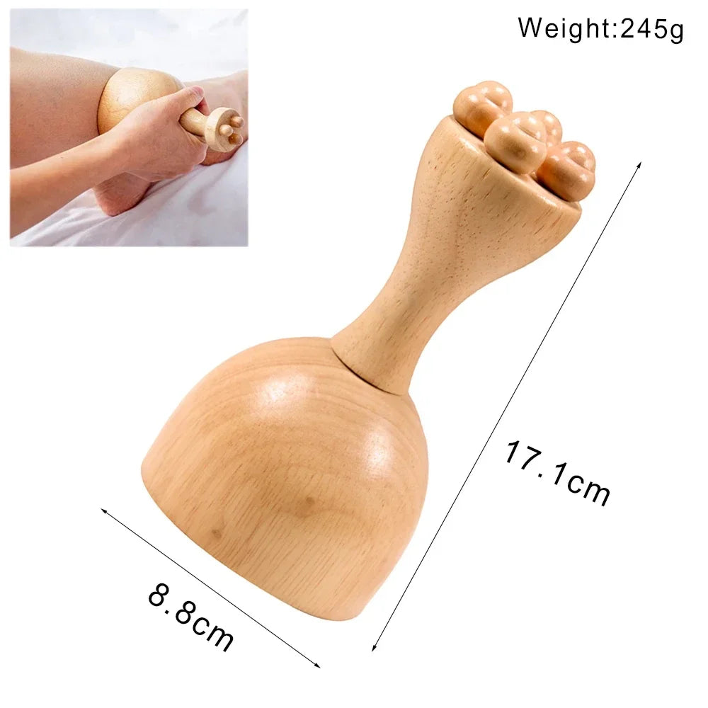 Wood Therapy Gua Sha Massage Tools for Lymphatic Drainage