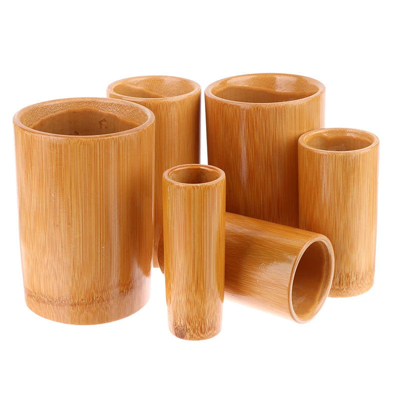 Traditional Chinese Jar Fire Cupping Set With Bamboo Suction Cups