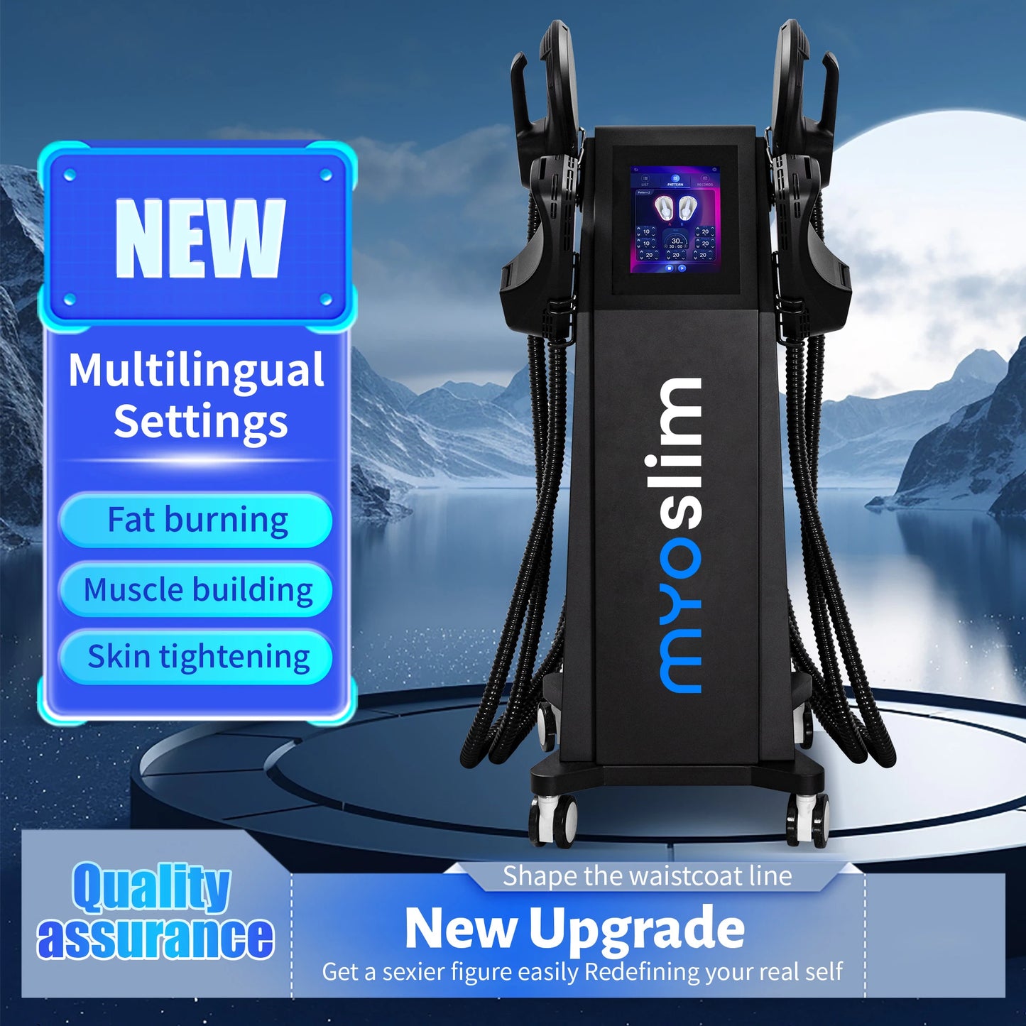 MYOSLIM Ultra NEO 15T EMS For Body Slimming Butt Lifting