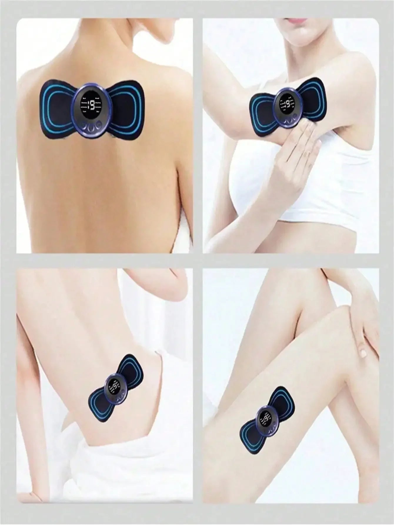 Mini Neck Massager Patch Portable Body Massage Device