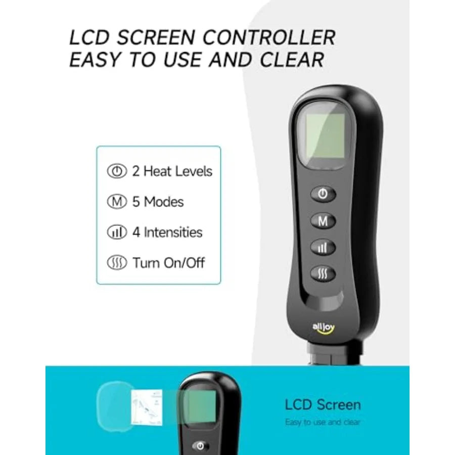 ALLJOY Leg Massager for Circulation and Pain Relief