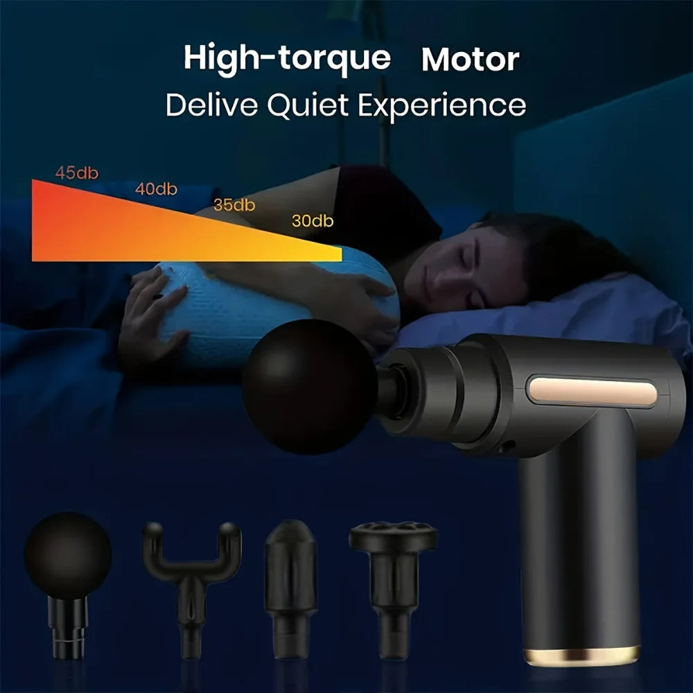 LISM Massage Gun Deep Tissue Percussion Massager For Back Neck