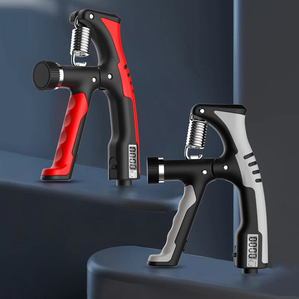 Hand Grip Strengthener With Counter Adjustable Resistance