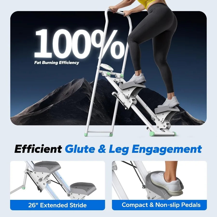 XMSJ Stair Stepper Home Gym Compact Folding Stair Climber