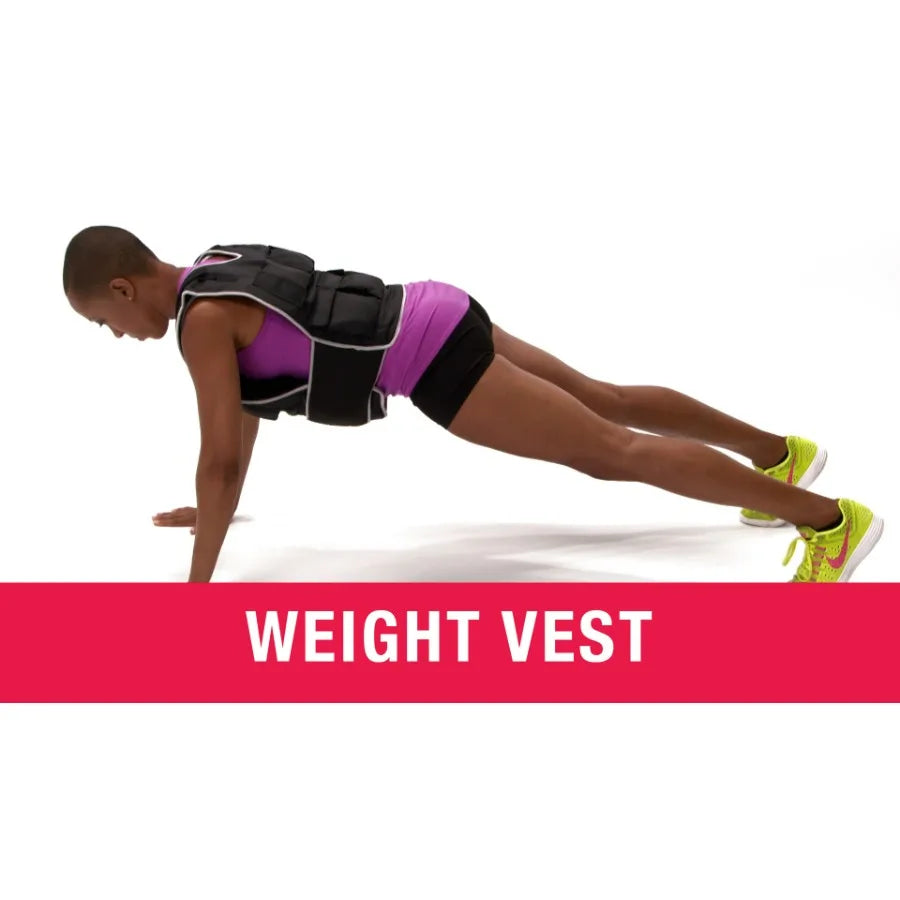 LISM Weighted Vest for Running and Training with Adjustable 2lb Bags