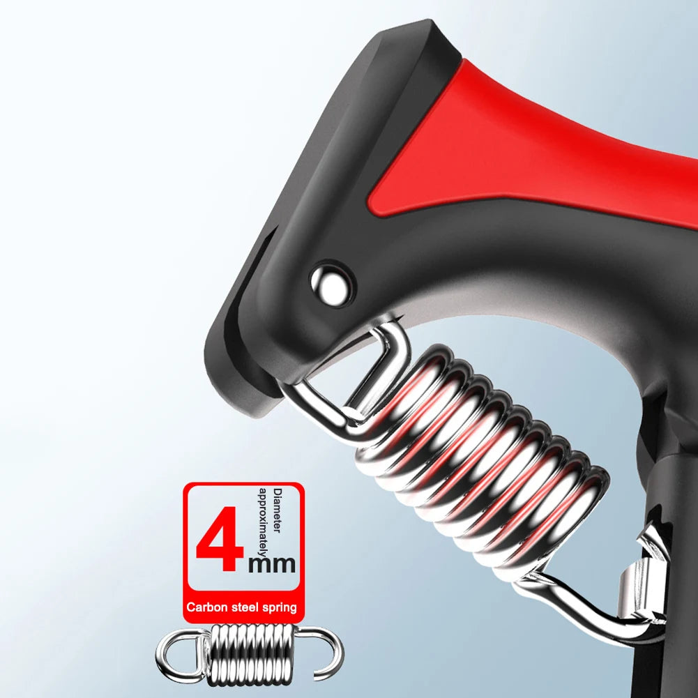 Hand Grip Strengthener With Counter Adjustable Resistance