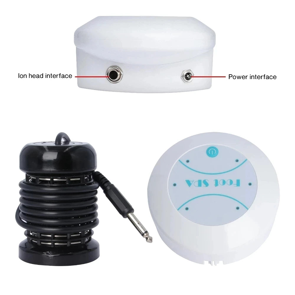 Monclique Foot Detox Ionic Spa Machine Foot Bath Massager