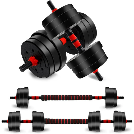Non Rolling Adjustable Hexagon Dumbbell Set For Strength Training